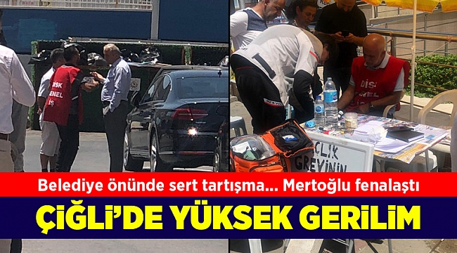 Çiğli'de yüksek gerilim; Başkan yardımcısı suç duyurusunda bulundu