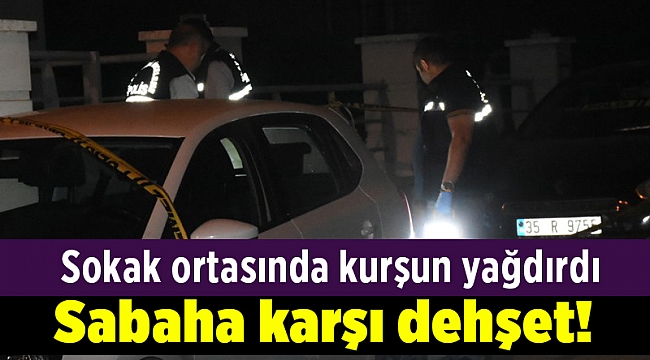 Husumetlisine sokak ortasında kurşun yağdırdı