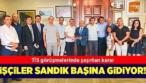 İzmir Büyükşehir Belediyesi çalışanları sandık başına gidiyor