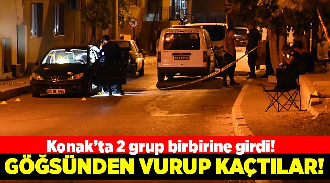 İzmir’de iki grup arasında silahlı kavga: 1 ağır yaralı