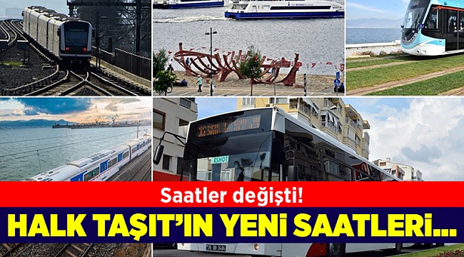 İzmir'de indirimli Halk Taşıt'ın saatlerine yeni düzenleme...