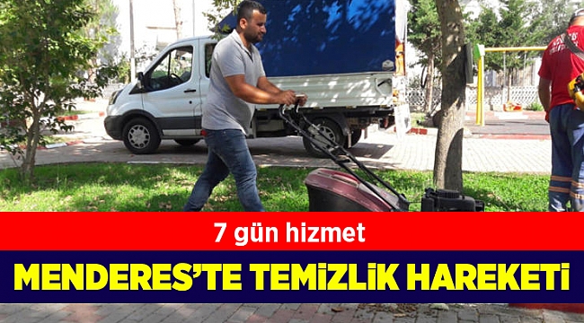 Menderes’te Temizlik Hareketi