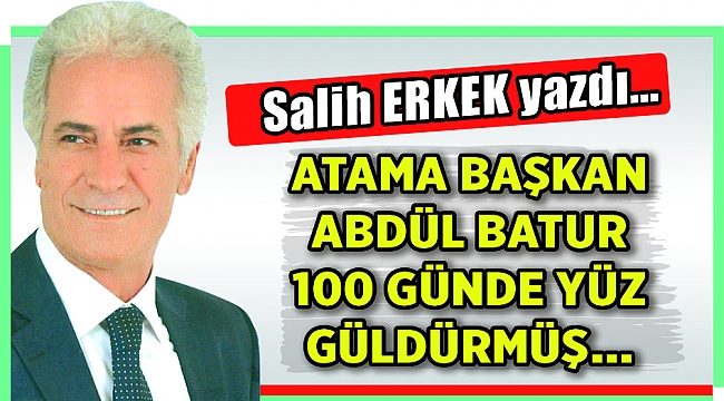 Salih Erkek Yazdı...