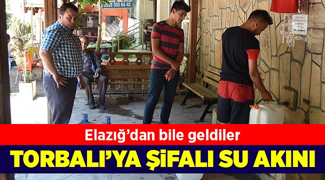 Şifalı su için dört bir yandan geliyorlar