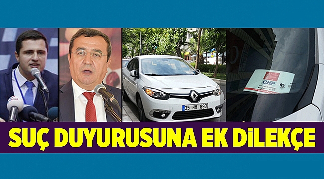 SUÇ DUYURUSUNA EK DİLEKÇE