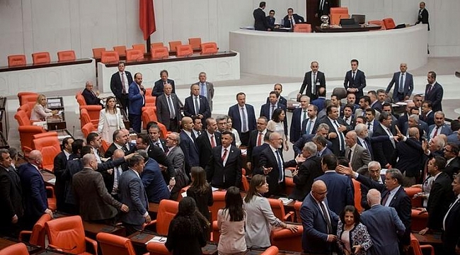 TBMM Genel Kurulu&#039;nda gerginlik