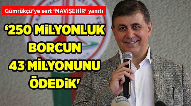 Tugay&#039;dan Gümrükçü&#039;ye sert yanıt