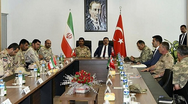 Türkiye- İran arasında sınır güvenliği toplantısı.