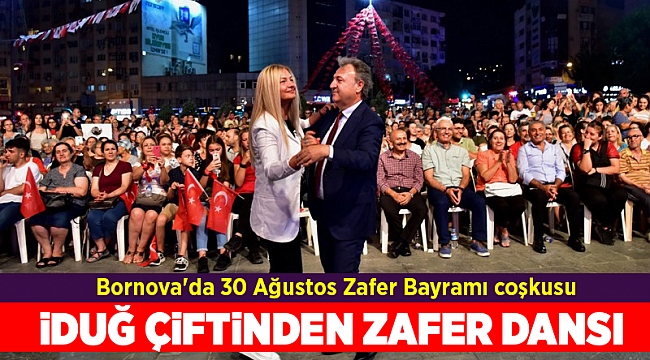 Bornova'da 30 Ağustos Zafer Bayramı coşkusu