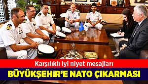 Büyükşehir’e NATO ziyareti