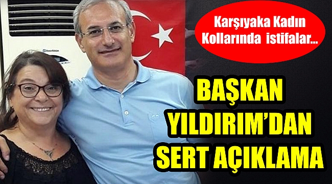 CHP Karşıyaka İlçe Başkanı Uğur Yıldırım'dan istifalar sonrası sert açıklama