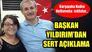 CHP Karşıyaka İlçe Başkanı Uğur Yıldırım'dan istifalar sonrası sert açıklama