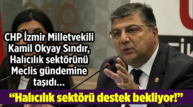 CHP’li Sındır, “Halıcılık sektörü destek bekliyor!”