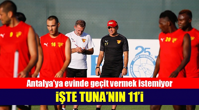 Göztepe&#039;den Antalya&#039;ya evinde geçit yok