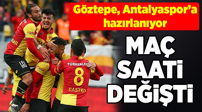 Göztepe yeni sezonun ilk maçına çıkıyor...