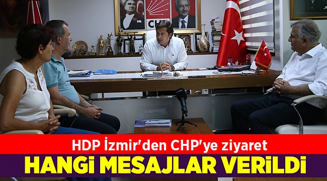 HDP İzmir'den CHP'ye ziyaret