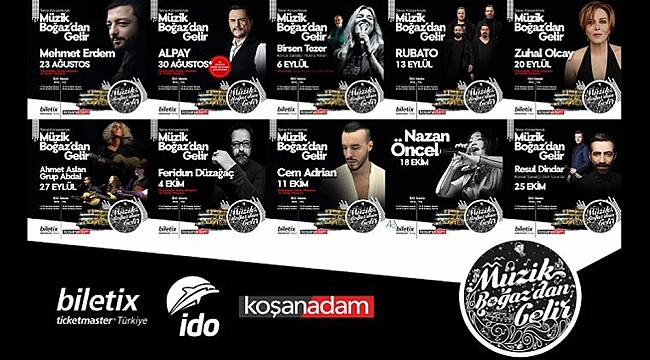 İSTANBUL BOĞAZI&#039;NDA MÜZİK ŞÖLENİ