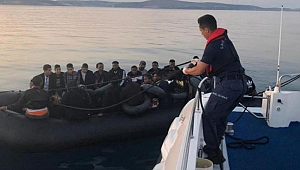 İzmir'de 46 kaçak göçmen yakalandı