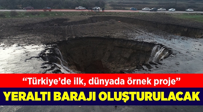 İzmir’de oluşan dev düdenler için proje