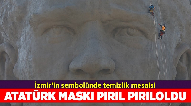 İzmir’in sembolünde temizlik mesaisi