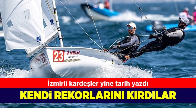 İzmirli kardeşler yine tarih yazdı
