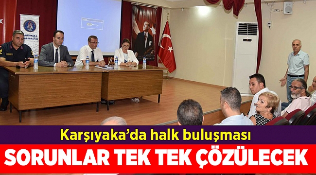 Karşıyaka’da halk buluşması