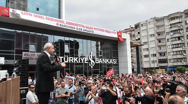 Kılıçdaroğlu'ndan Erdoğan'a bayrak cevabı