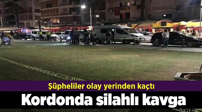 Kordonboyu'nda silahlı kavga: 1 yaralı
