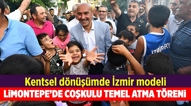 Limontepe’de coşkulu temel atma töreni