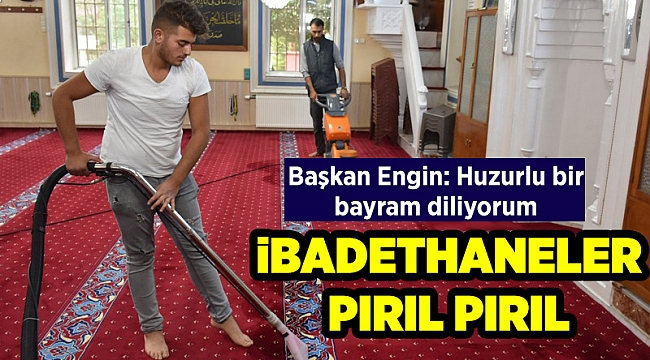 Narlıdere'de ibadethaneler bayrama hazır