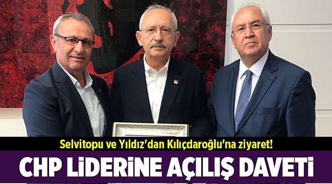 Selvitopu ve Yıldız'dan Kılıçdaroğlu'na ziyaret! Çifte açılış daveti