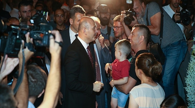 Soylu deprem bölgesinde: Hasar tespitine başlandı