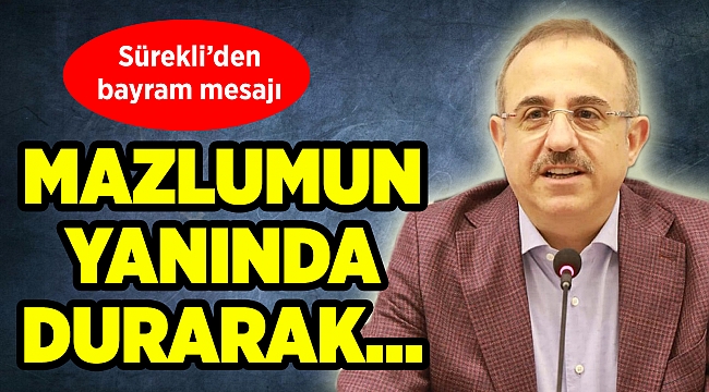 Sürekli'den bayram mesajı