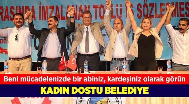 Tire Belediyesinde bir ilk! Toplu sözleşme sevinci