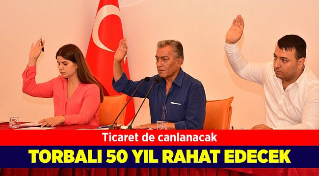 Torbalı’ya bayram müjdesi! 50 yılı rahat geçecek