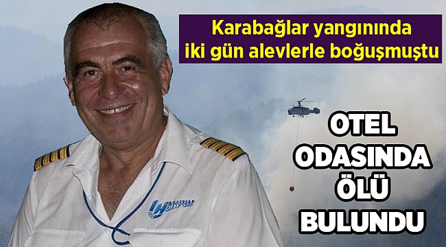 Ukraynalı pilot otel odasında ölü bulundu