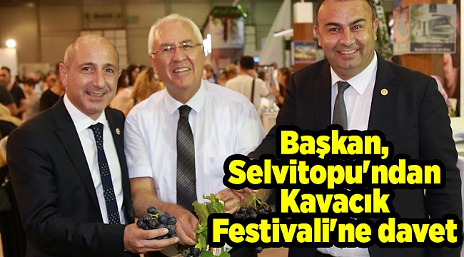 Başkan Selvitopu'ndan Kavacık Festivali'ne davet