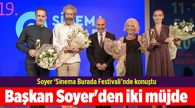 Başkan Soyer'den sinema sektörüne iki müjde