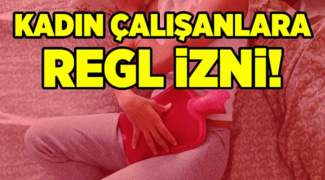 Çalışan Kadınlara Regl (adet) Dönemi İzni