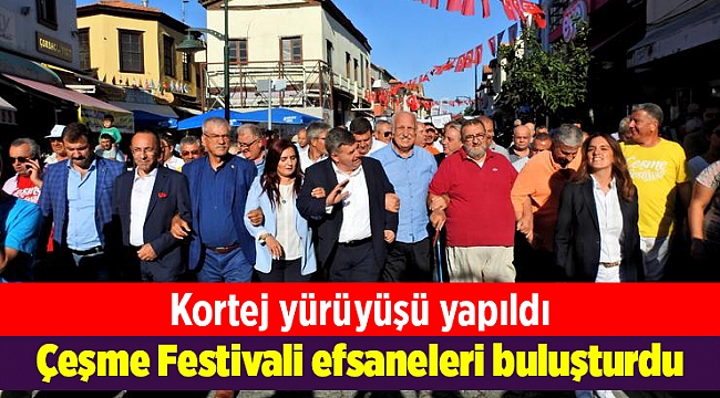 Çeşme Festivali efsaneleri buluşturdu