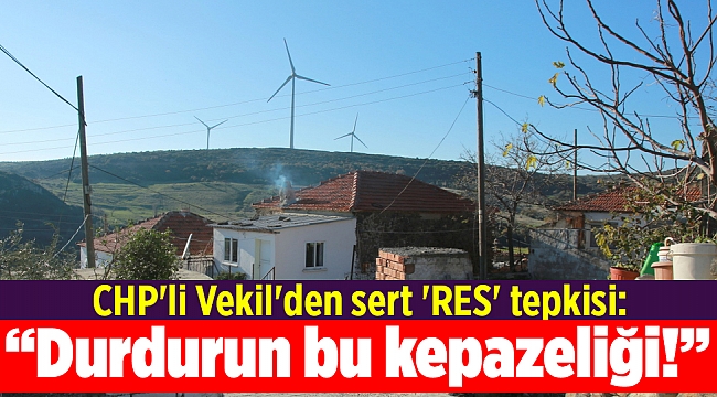 CHP&#039;li Vekil&#039;den sert &#039;RES&#039; tepkisi: Durdurun bu kepazeliği!