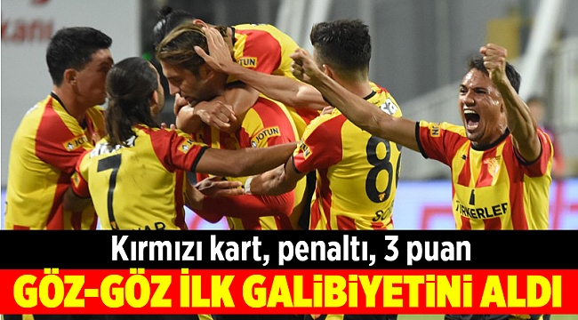 Göztepe, Konyaspor'u geçti; 3 puanla tanıştı