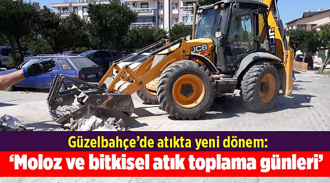 Güzelbahçe’de atıkta yeni dönem: ‘Moloz ve bitkisel atık toplama günleri’