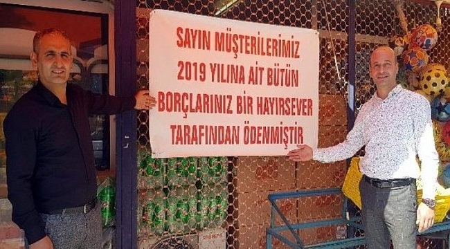 Hayırseverden mahalleliye büyük jest