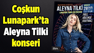 Coşkun Lunapark'ta Aleyna Tilki konseri