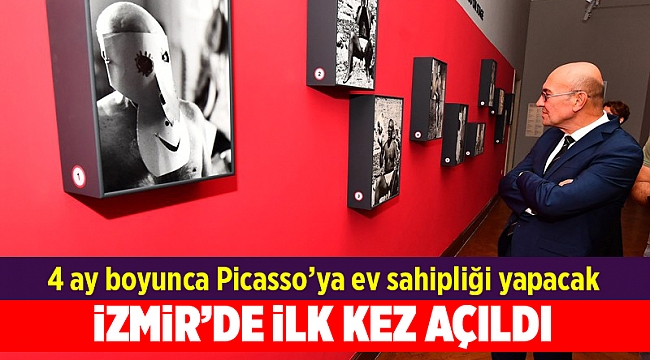 İzmir'de ilk kez bir Picasso sergisi açıldı