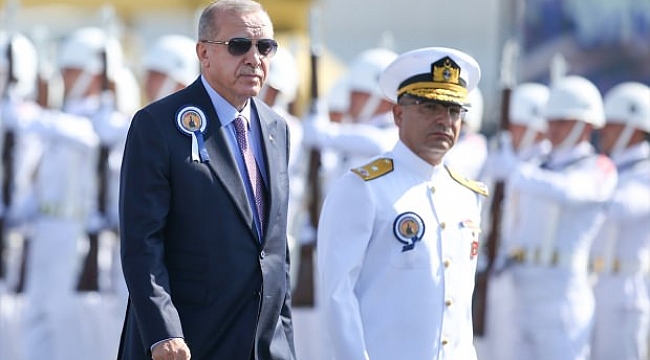 MİLGEM’in 4. gemisi Kınalıada donanmaya katıldı Erdoğan'dan törende önemli açıklamalar