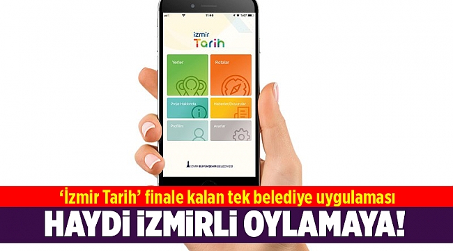 Oylamaya katıl, İzmir ve tarih kazansın!