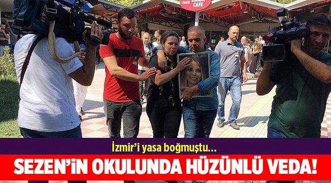 Sezen’in okulunda hüzünlü tören