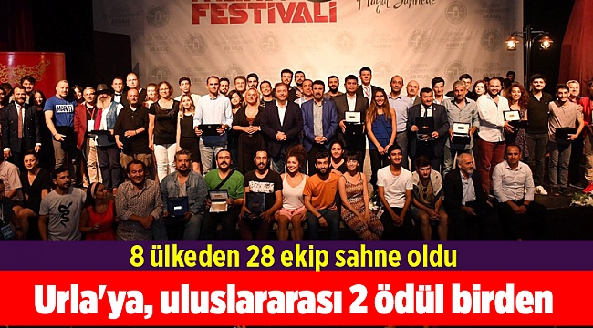 Urla'ya, uluslararası 2 ödül birden